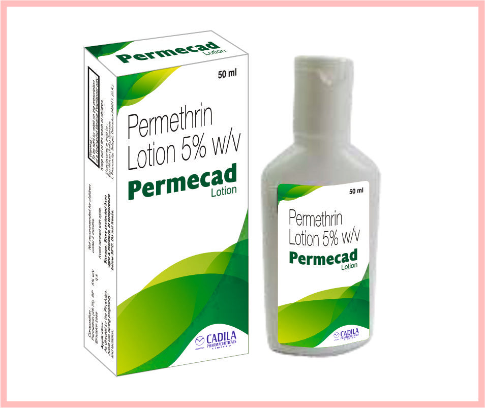 Permecads Lotion 50 Ml 50 Ml ( Permethrin Lotion 5% ) By Cadila