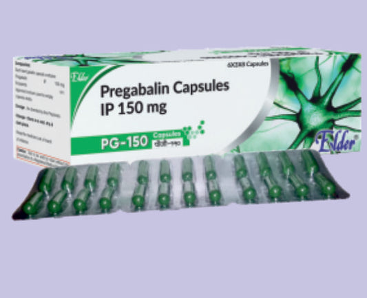PG 150 CAPS  8'S 8'S ( Pregabalin 150mg ) by Elder