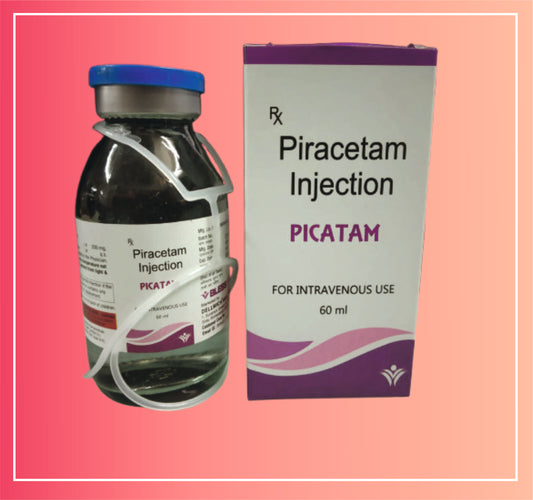 Piracetam 200Mg / 1Ml {Rate of 60 ml Inj} by Dellwich