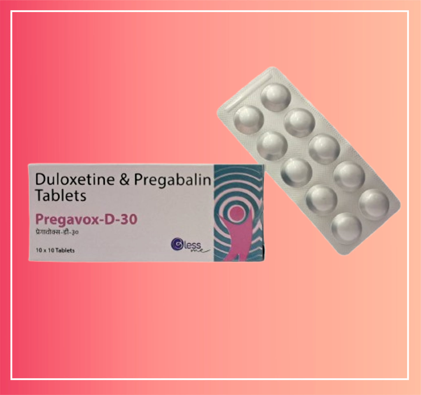 Pregabaline 75, Duloxetine Hcl 30 {Rate of 10 Tab} by Dellwich