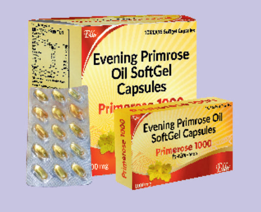 PRIMEROSE 1000 SOFTGELS 15'S ( Evening Primrose Oil 1000mg SG ) by Elder