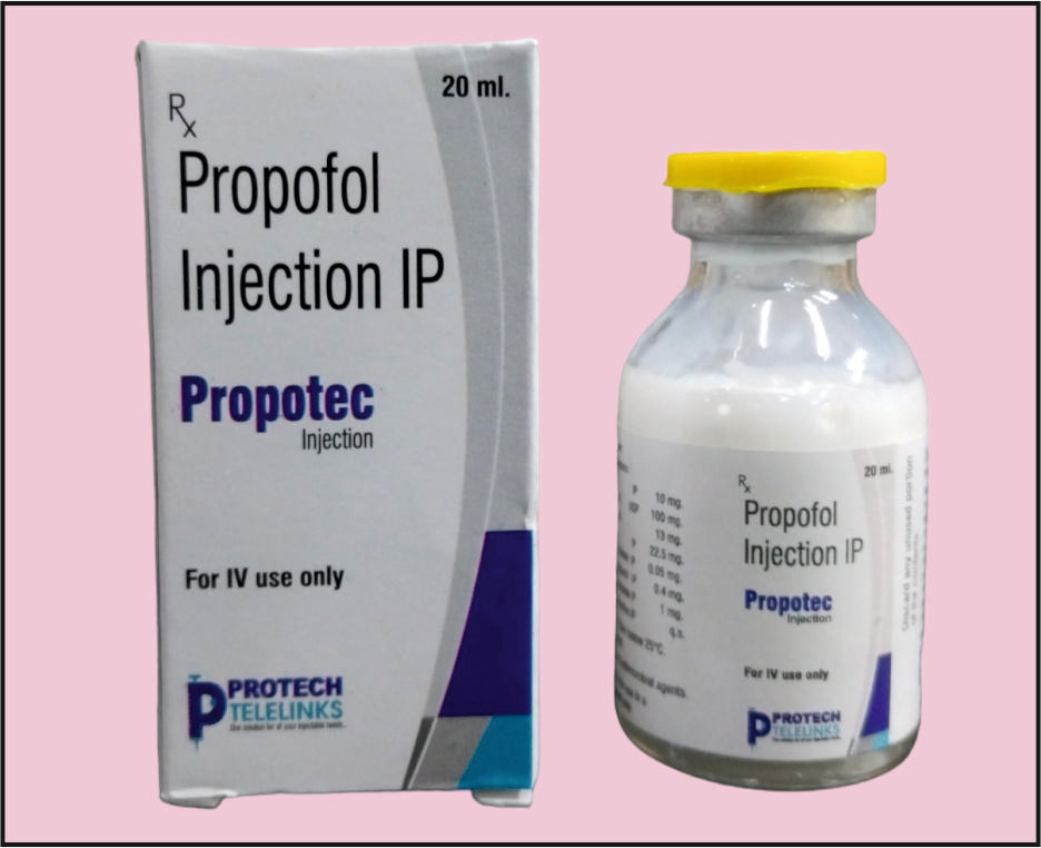 PROPOTEC 20 ML VIAL ( Propofol (10Mg) ) by Protech