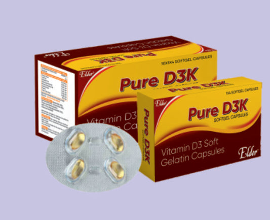 PURE D3 NANO SHOT 4X5ML ( Cholecalciferol 60000 I.U. SG ) by Elder