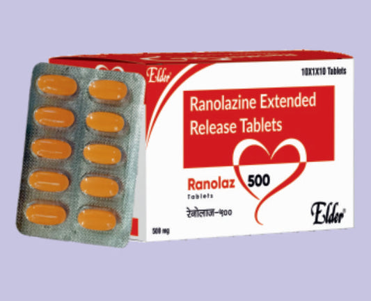 RANZONEL 500 TABS 10'S ( Ranolazine 500mg (Extended Release) ) by Elder