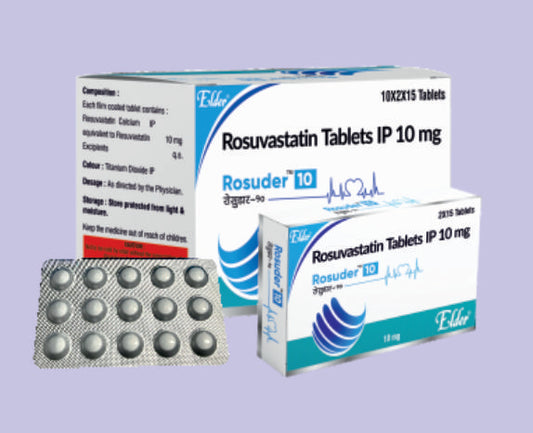 ROSUDER 10 TABS 15'S ( Rosuvastatin 10mg ) by Elder