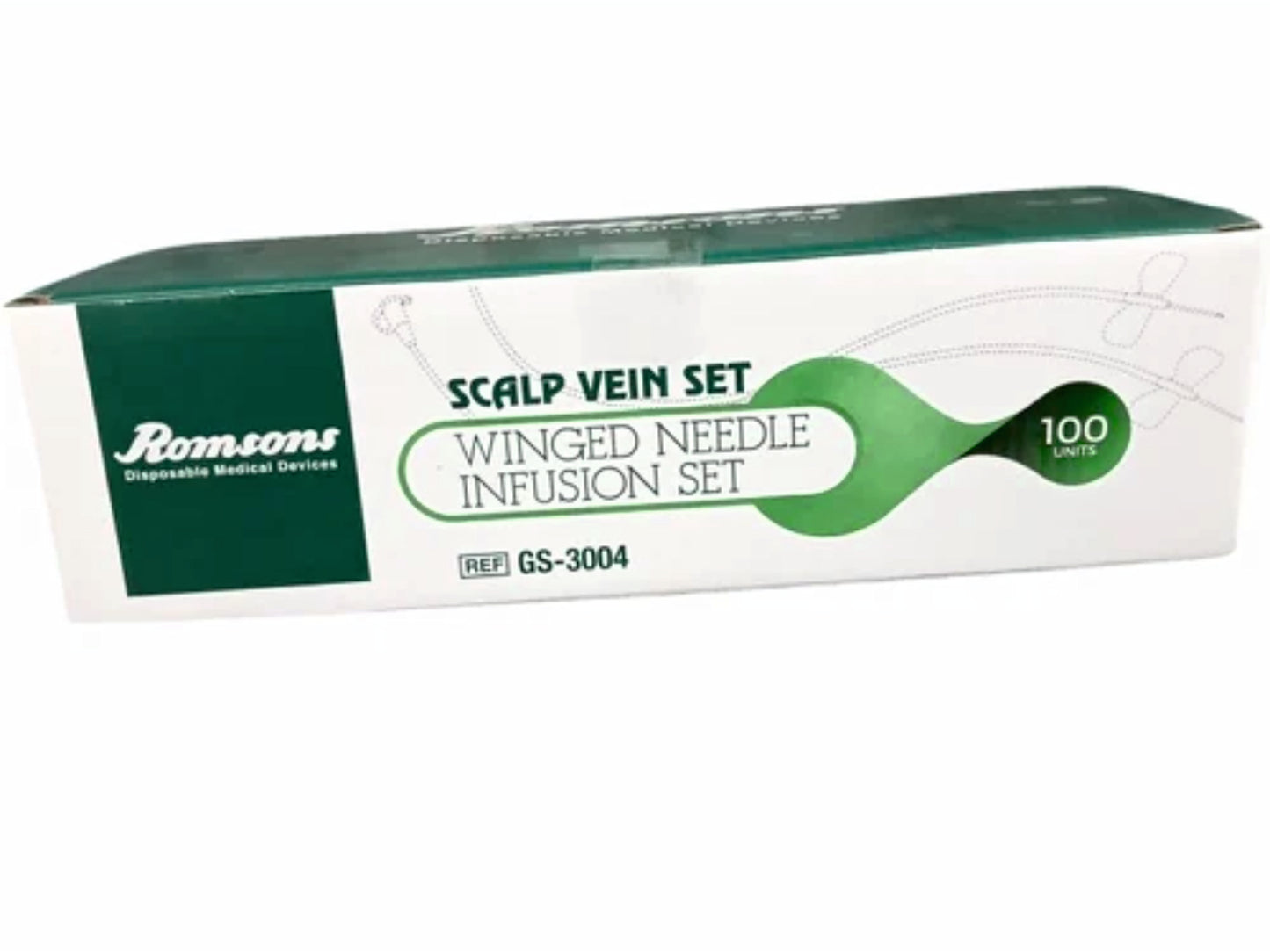 SCALP VEIN SET NG- 20/21/22/23/24/25 (Butterfly Needle) by Romson 1