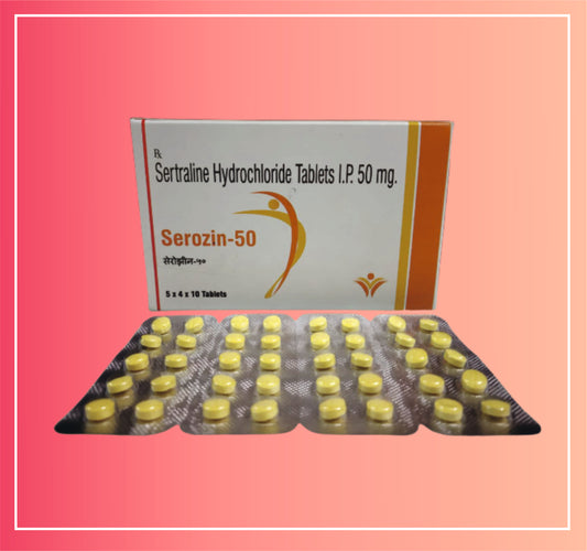Sertraline Hcl  50  {Rate of 10 Tab} by Dellwich
