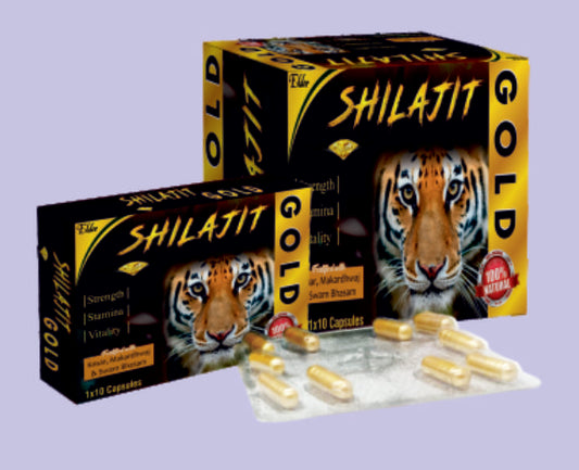 SHILAJIT GOLD CAPS 10'S ( Musli  Power ) by Elder