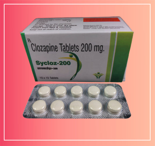 Clozapine 200 {Rate of 10 Tab} by Dellwich