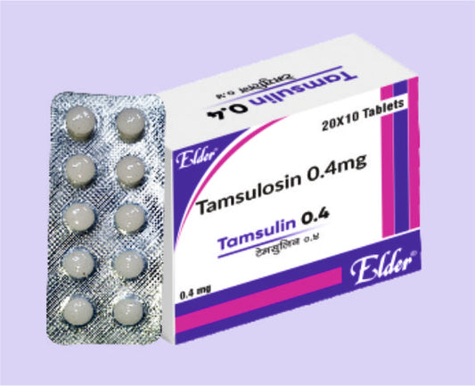 TAMSULIN 0.4 MG TABS 10'S ( Tamsulosin 0.4 MG 
 ) by Elder