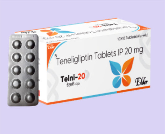 TELNI 20MG TABS 10'S ( Teneligliptin 20 ) by Elder