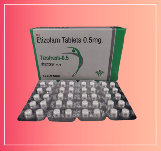 Etizolam 0.5 pack of {Rate of 10 Tab} by Dellwich