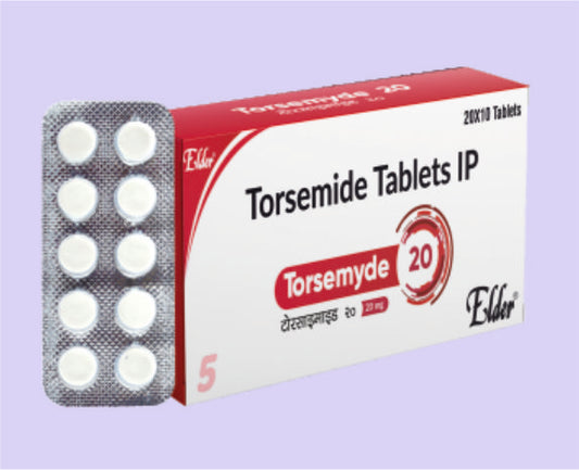 TORSEMYDE 20 TABS 15'S ( Torsemide 20 MG
 ) by Elder