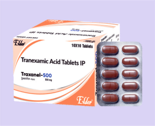TRAXANEL 500 TABS 10'S ( Tranamic Acid 500 MG 
 ) by Elder