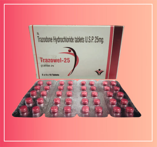 Trazodone Hcl 25 {Rate of 10 Tab} by Dellwich