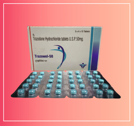 Trazodone Hcl 50 {Rate of 10 Tab} by Dellwich