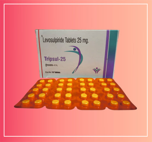 Levosulpiride 25  {Rate of 10 Tab} by Dellwich