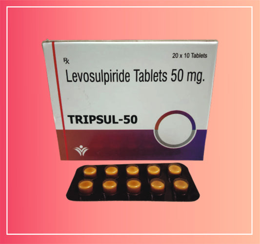 Levosulpiride 50  {Rate of 10 Tab} by Dellwich