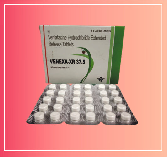 Venlafaxine Hcl 37.5 (Er) {Rate of 10 Tab} by Dellwich