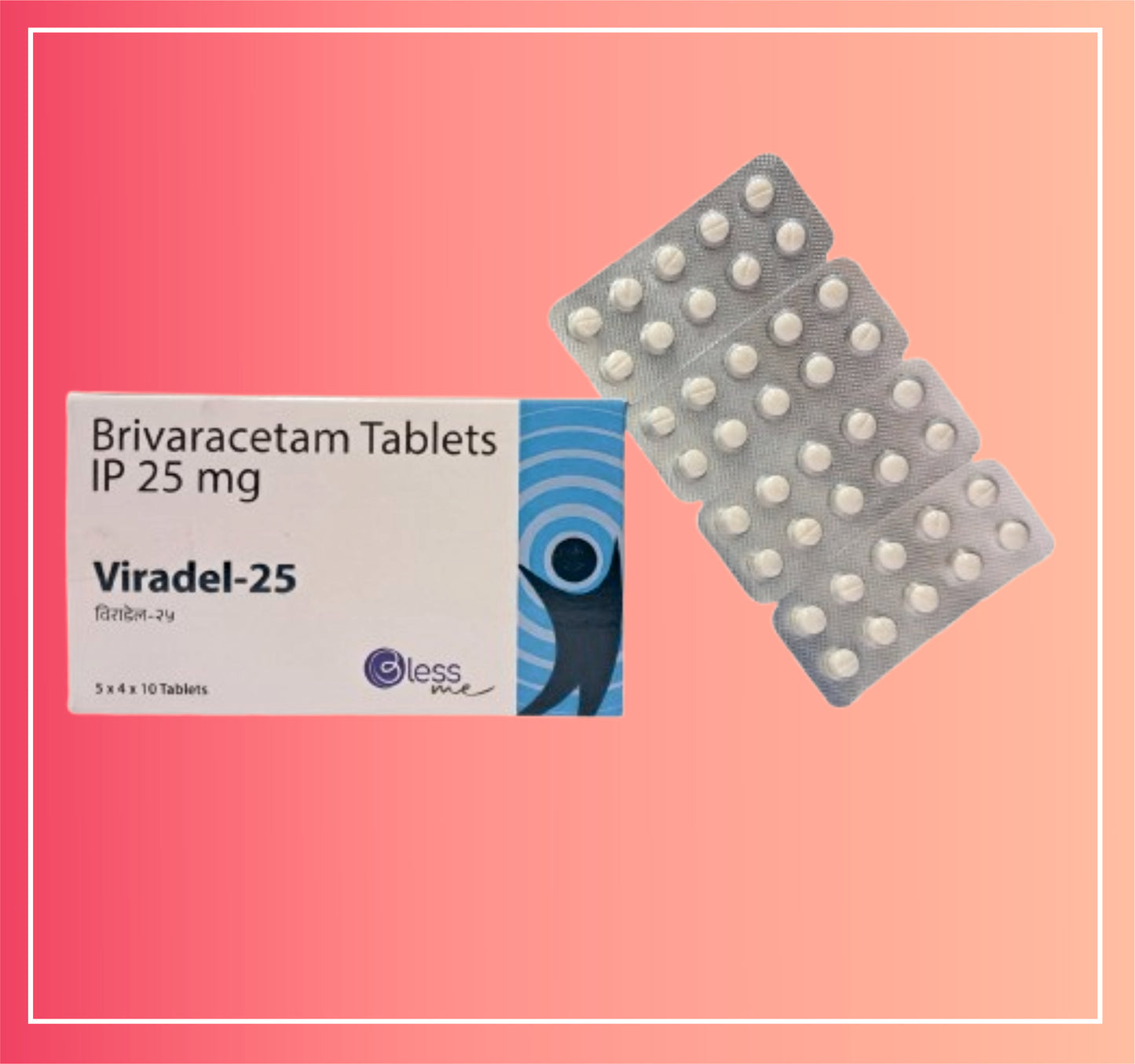 Brivaracetam 25 {Rate of 10 Tab} by Dellwich