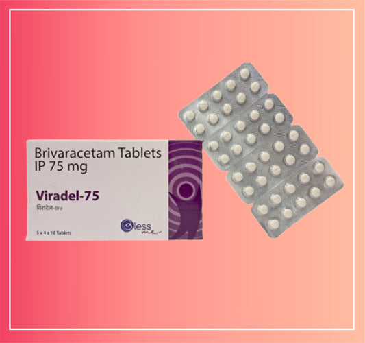 Brivaracetam 75  {Rate of 10 Tab} by Dellwich