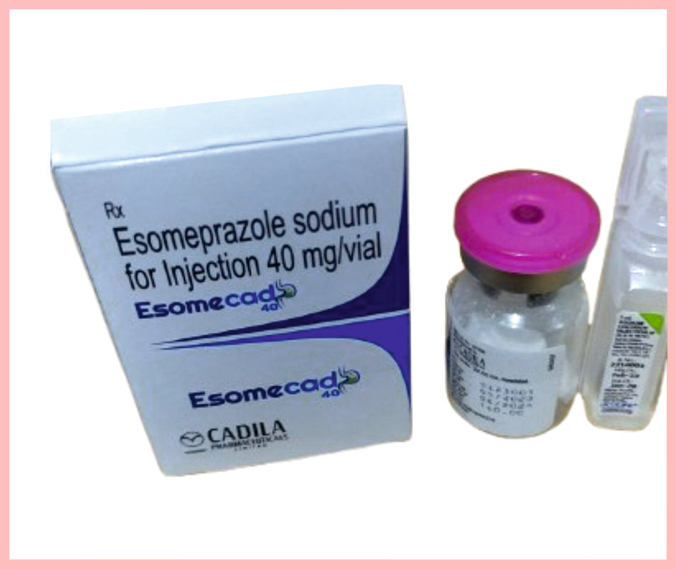 ESOMECAD INJECTION (Esomeprazole 40 mg + Sodium Chloride 0.9% w/v ) by Cadila1