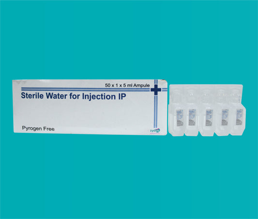 WATER FOR INJECTION 5ML ( Water for Injection 5 ml. ) by Zydus