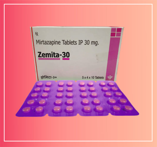 Mirtazapine 30  {Rate of 10 Tab} by Dellwich