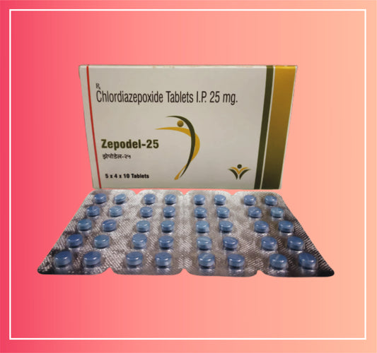 Chlordiazepoxide 25 {Rate of 10 Tab } by Dellwich