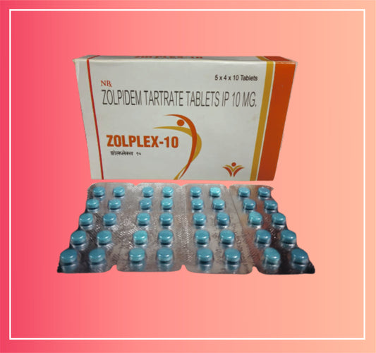 Zolpidem Tartrate 10mg {Rate of 10 Tab} by Dellwich
