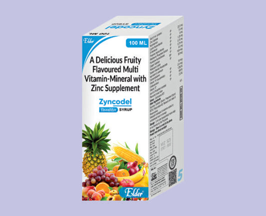 ZYNCODEL SYP (S) 100ML ( Multivitamin, Multiminerals With Zinc Syp ) by Elder