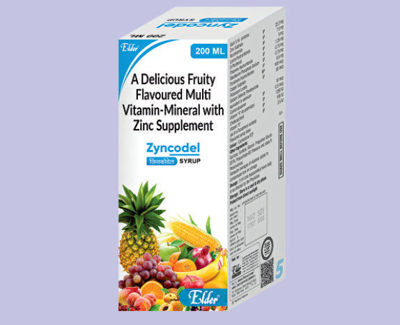 ZYNCODEL (L) 200ML ( Multivitamin, Multiminerals With Zinc Syp ) by Elder
