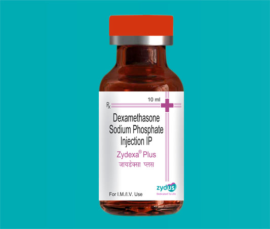 ZYDEXA PLUS INJ 10 ML. 10ml. ( Dexamethasone Sodium Phosphate -4 mg ) by Zydus