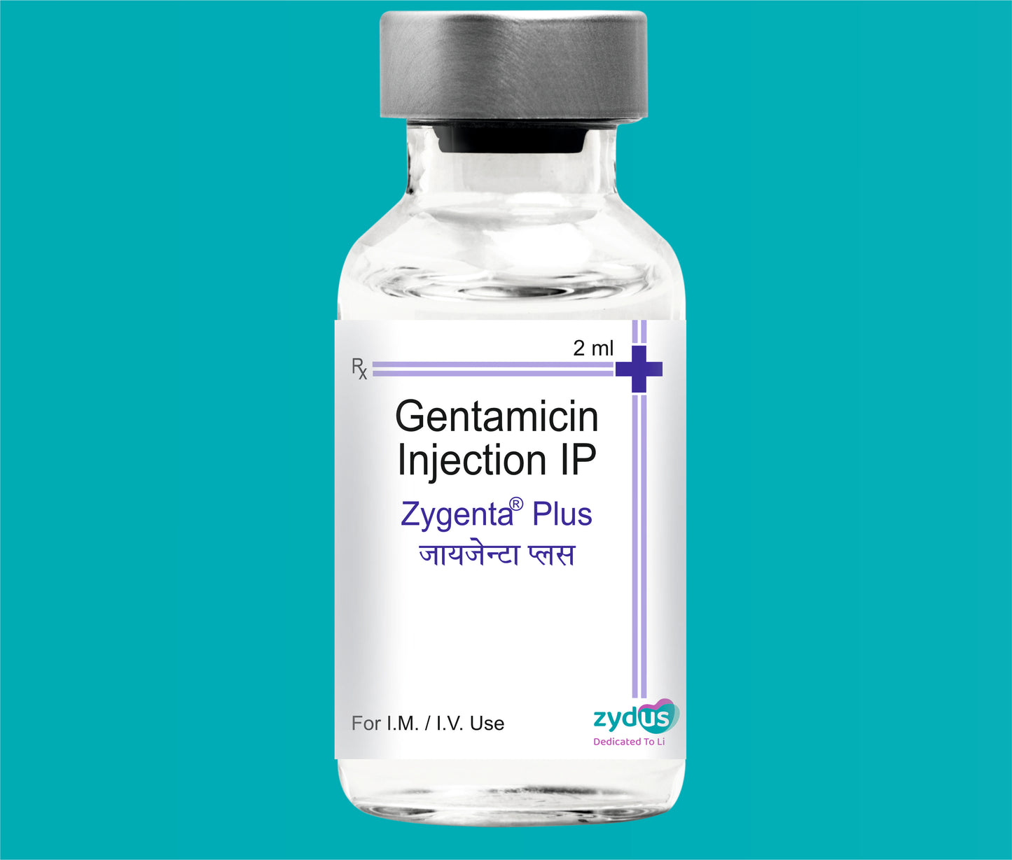 ZYGENTA PLUS INJ 2 ML 2ml ( Gentamicin 40mg ) by Zydus