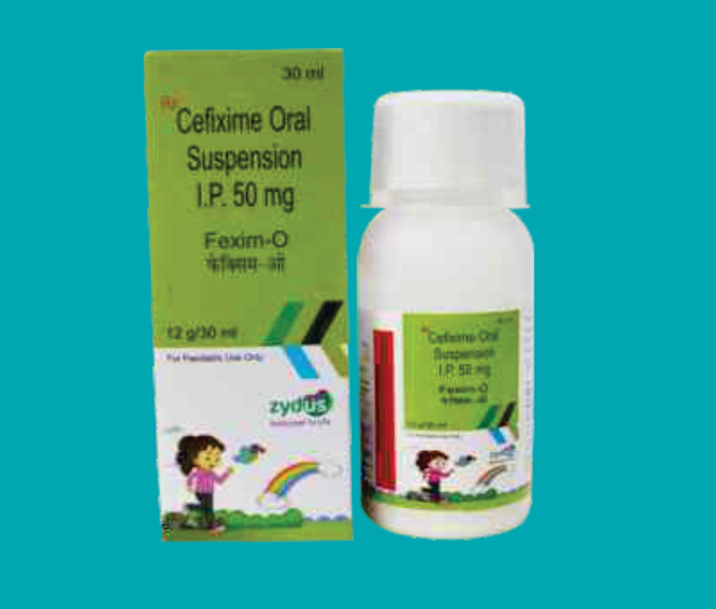 Fexim O Dry Syp. 30ml. Cefixime 50 Mg by zydus