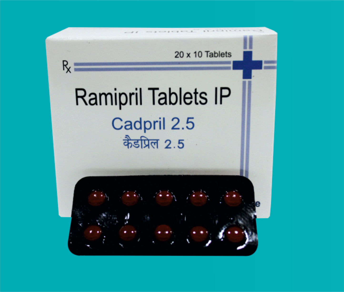 Cadpril 2.5 Tab. 20X10 Ramipril 2.5 Mg by zydus