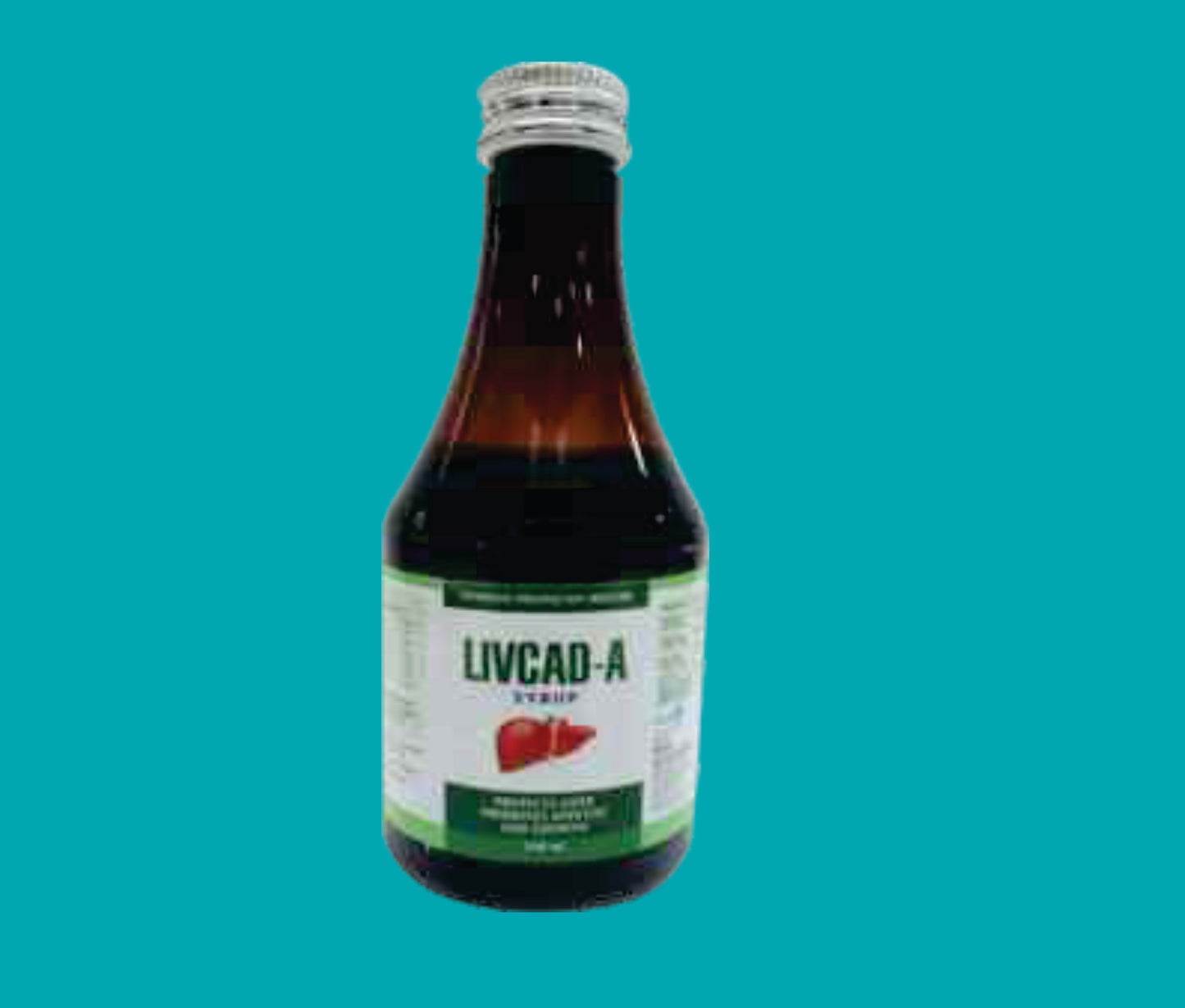 Livcad - A -Syp. 200ML 1X200ML Himsra 34 Mg + Kasani 34 Mg + Kakamachi 16 Mg + Arjuna 16 Mg + Kasmarda 8 Mg + Biranjasipha 8 Mg + Jhavuka 8 Mg by zydus