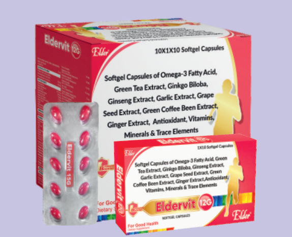 ELDERVIT 12G SOFTGELS 10'S ( - ) by Elder