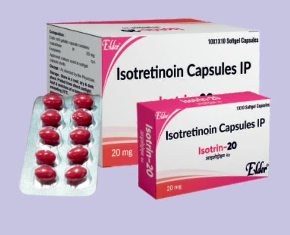 ISOTRIN 20 SOFTGELS 10'S 10'S ( Isotreniton 20MG ) by Elder