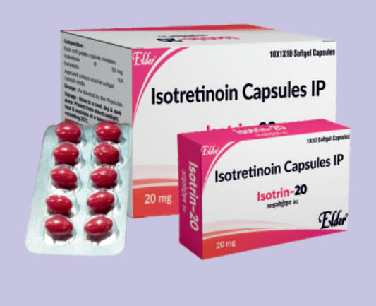 ISOTRIN 20 SOFTGELS   10'S 10'S ( Isotreniton 20MG ) by Elder
