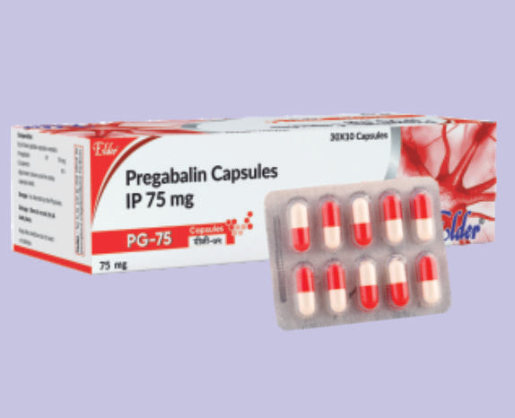 PG 75 CAP 10'S ( Pregabalin 75 MG
) by Elder