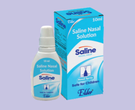 SALINE NASAL DROP 10ML ( Saline Chloride 0.65% ) by Elder