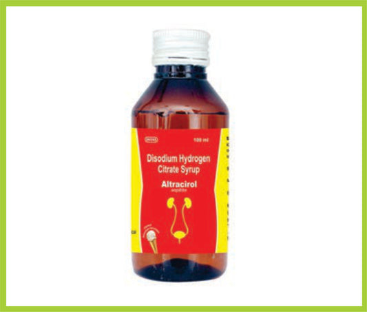 ALTRACIROL 100 ml ( Disodium Hydrogen Citrate 1.25gm ) by Intas
