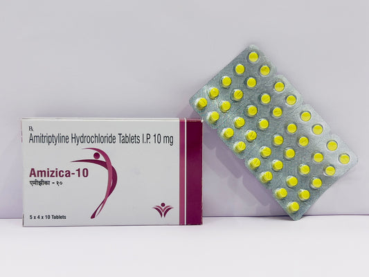 Amitriptyline Hcl 10 Tab {Rate of 10 Tab} by Dellwich