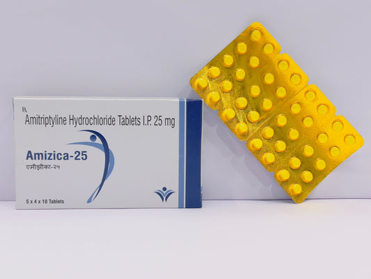 Amitriptyline Hcl 25 {Rate of 10 Tab} by Dellwich