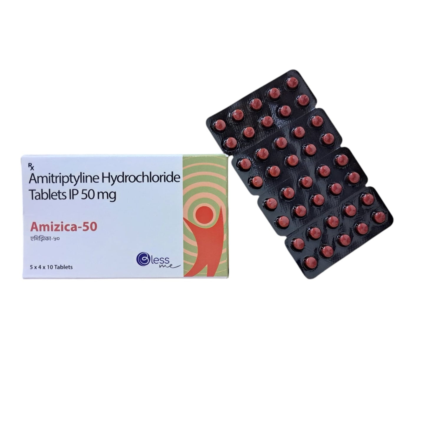Amitriptyline Hcl 50 {Rate of 10 Tab} by Dellwich