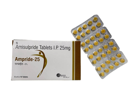 Amisulpride 25 {Rate of 10 Tab} by Dellwich