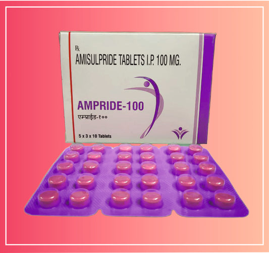 Amisulpride 100 {Rate of 10 Tab} by Dellwich