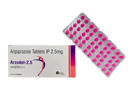 Aripiprazole 2.5  {Rate of 10 Tab} by Dellwich