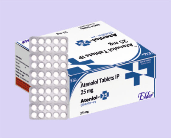 ATENLOL  25 TABS 14'S ( Atenolol  25MG. ) by Elder